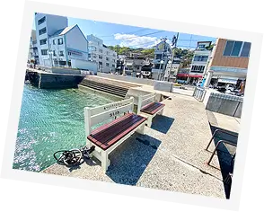 尾道の港