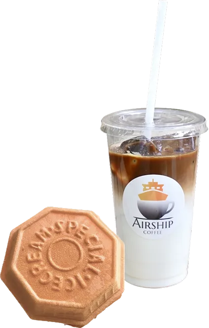 お菓子とドリンクのイメージ